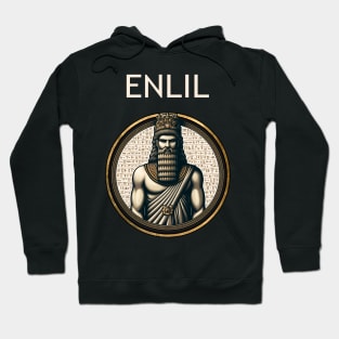 Enlil Sumerian God of the Wind Mesopotamian Gods Hoodie